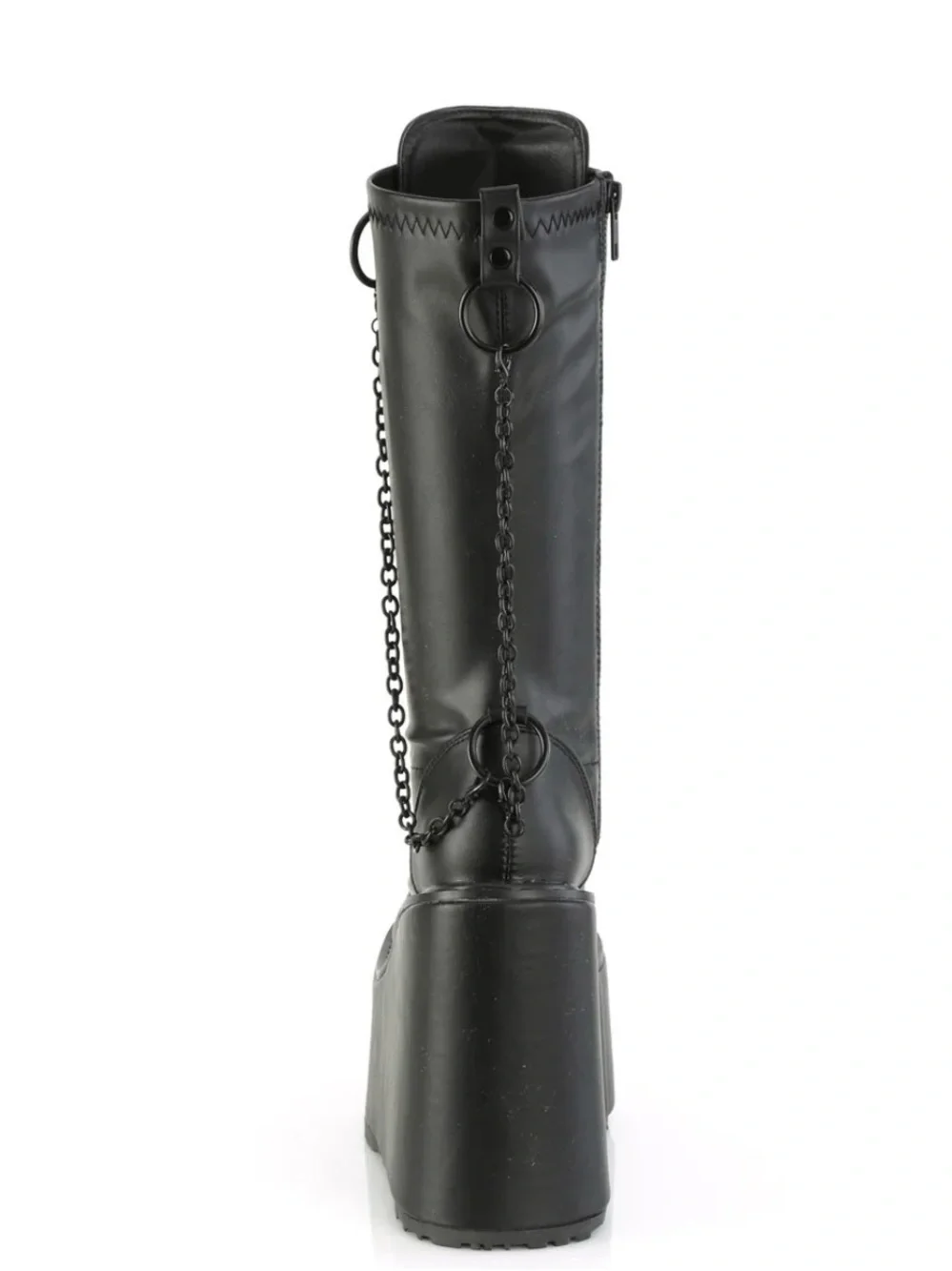 Demonia Swing-150 Platform STRETCH KNEE-HI Boots  Size 8